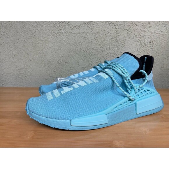 NEW Adidas NMD Human‎ Race x Pharrell Williams Clear Aqua Size 14 OG ALL main image 6
